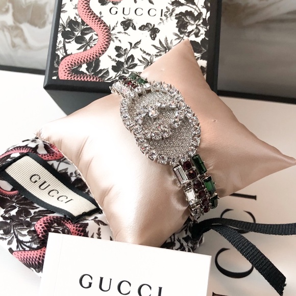 gucci crystal bracelet